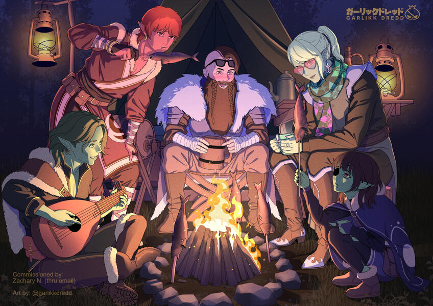 DND Party Camping